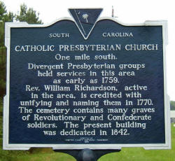 Catholic Presbyterian Church Cemetery