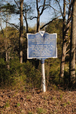 Graveyard Of The Richmond Covenanter Church Reformed Presbyterian Marker